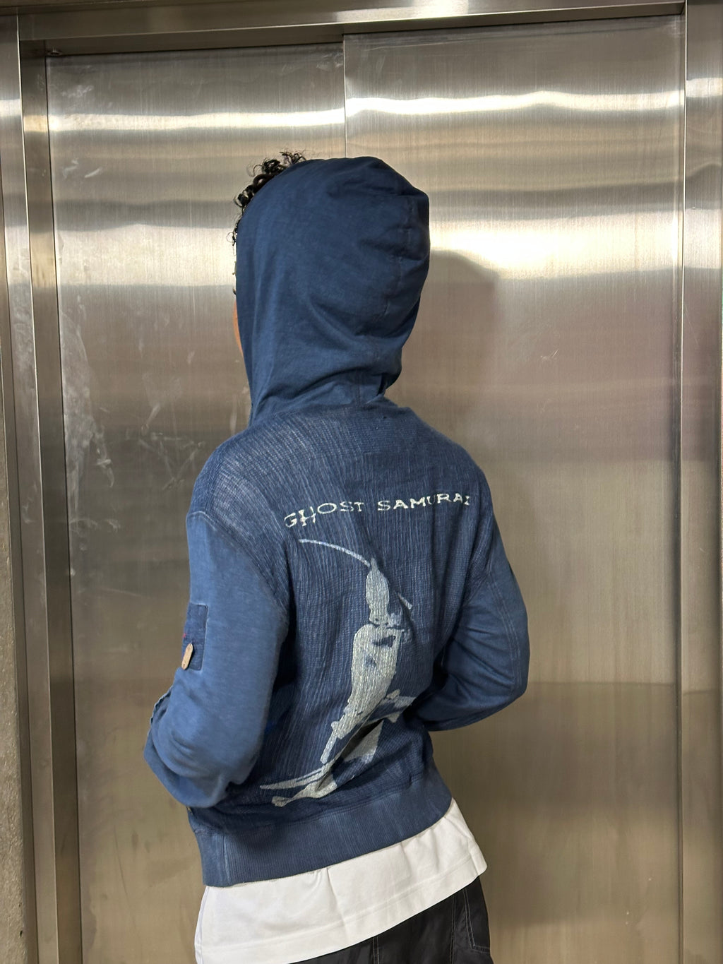 Armani jeans zip hoodie medium