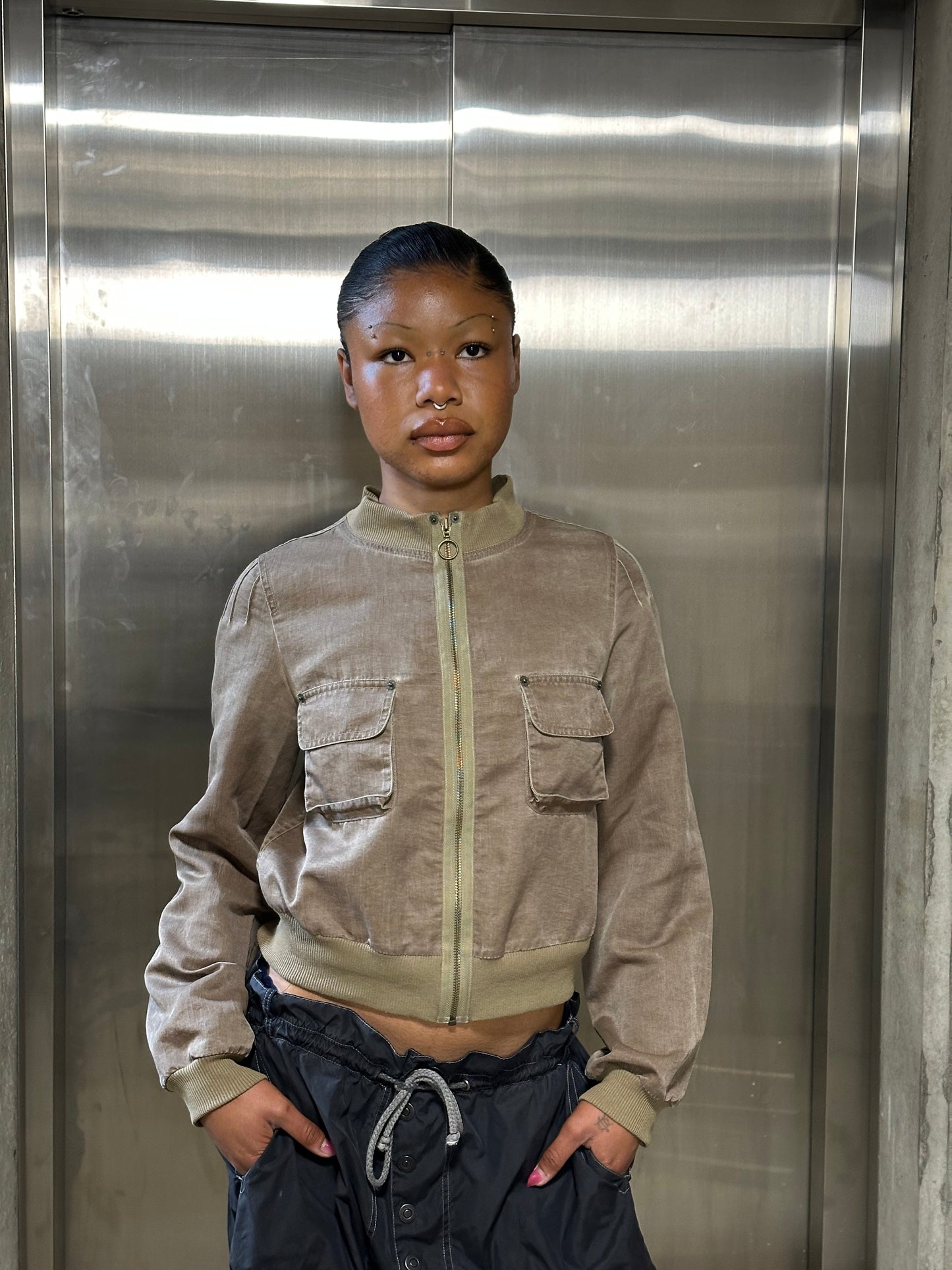 Cop copine bomber jacket medium