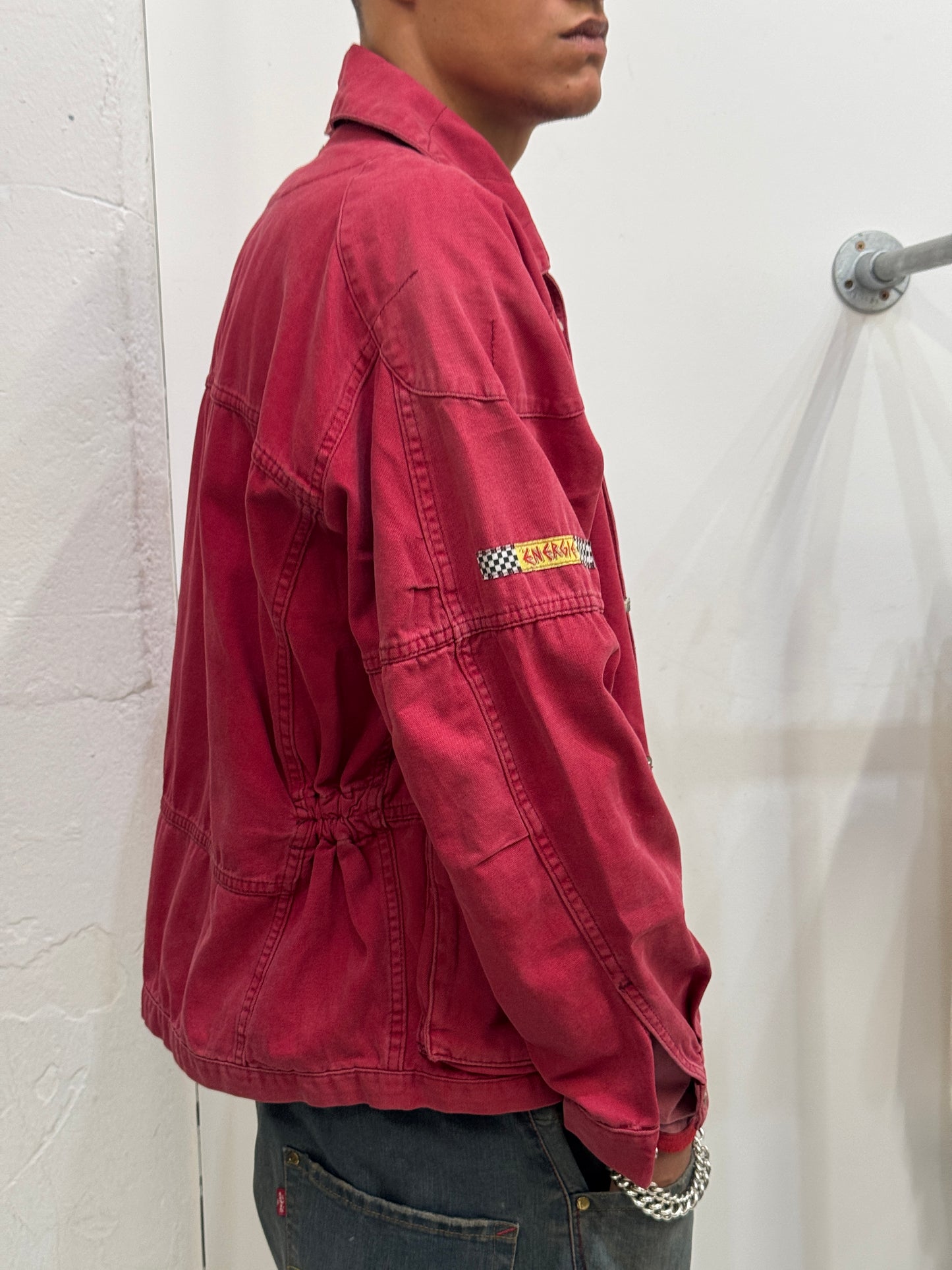 1990s Energie Fireman Clasp Jacket Large