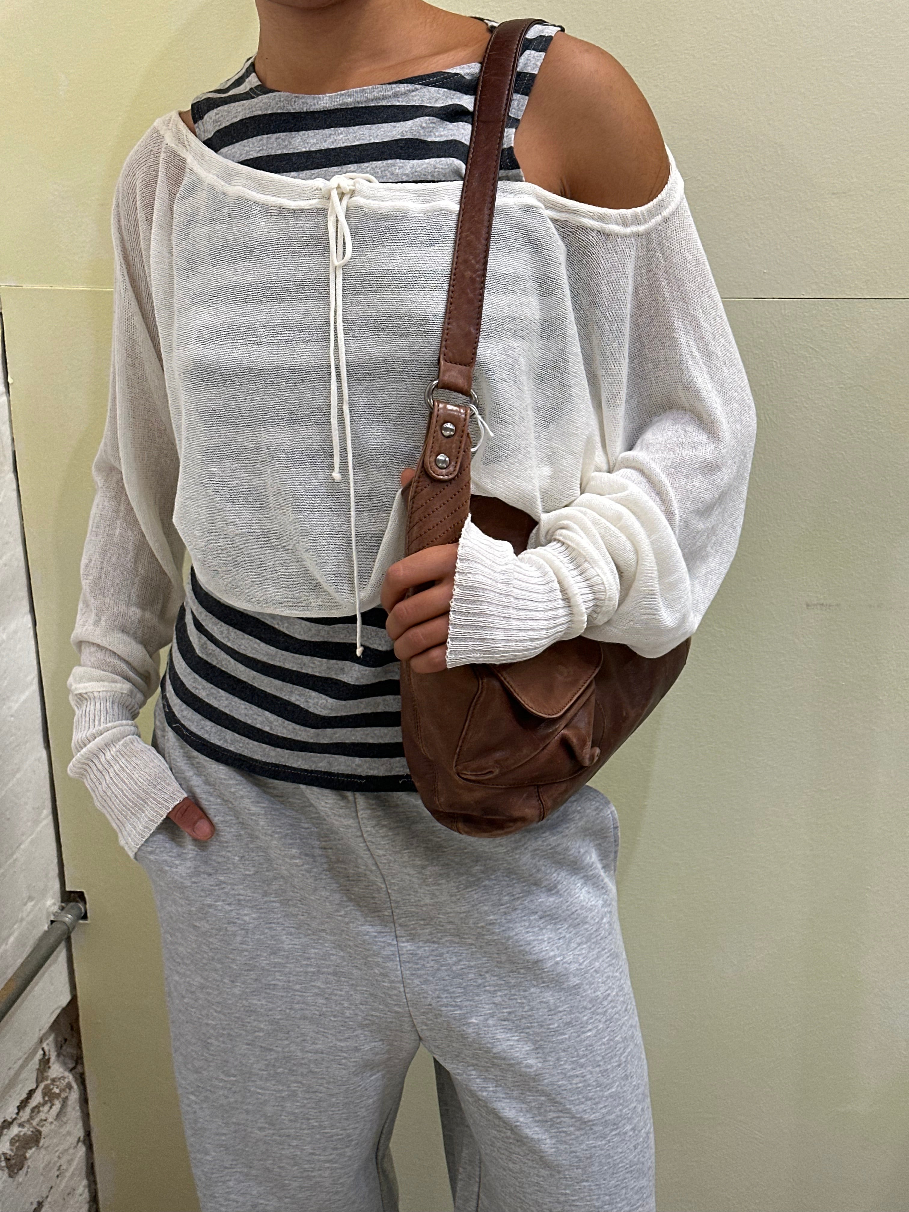 Sarah pacini sheer knit