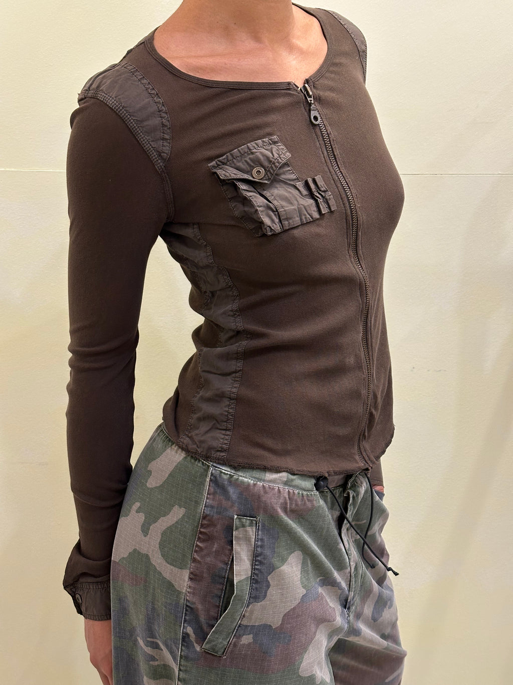 IKKS zipped top medium
