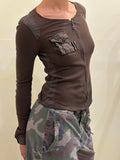 IKKS zipped top medium
