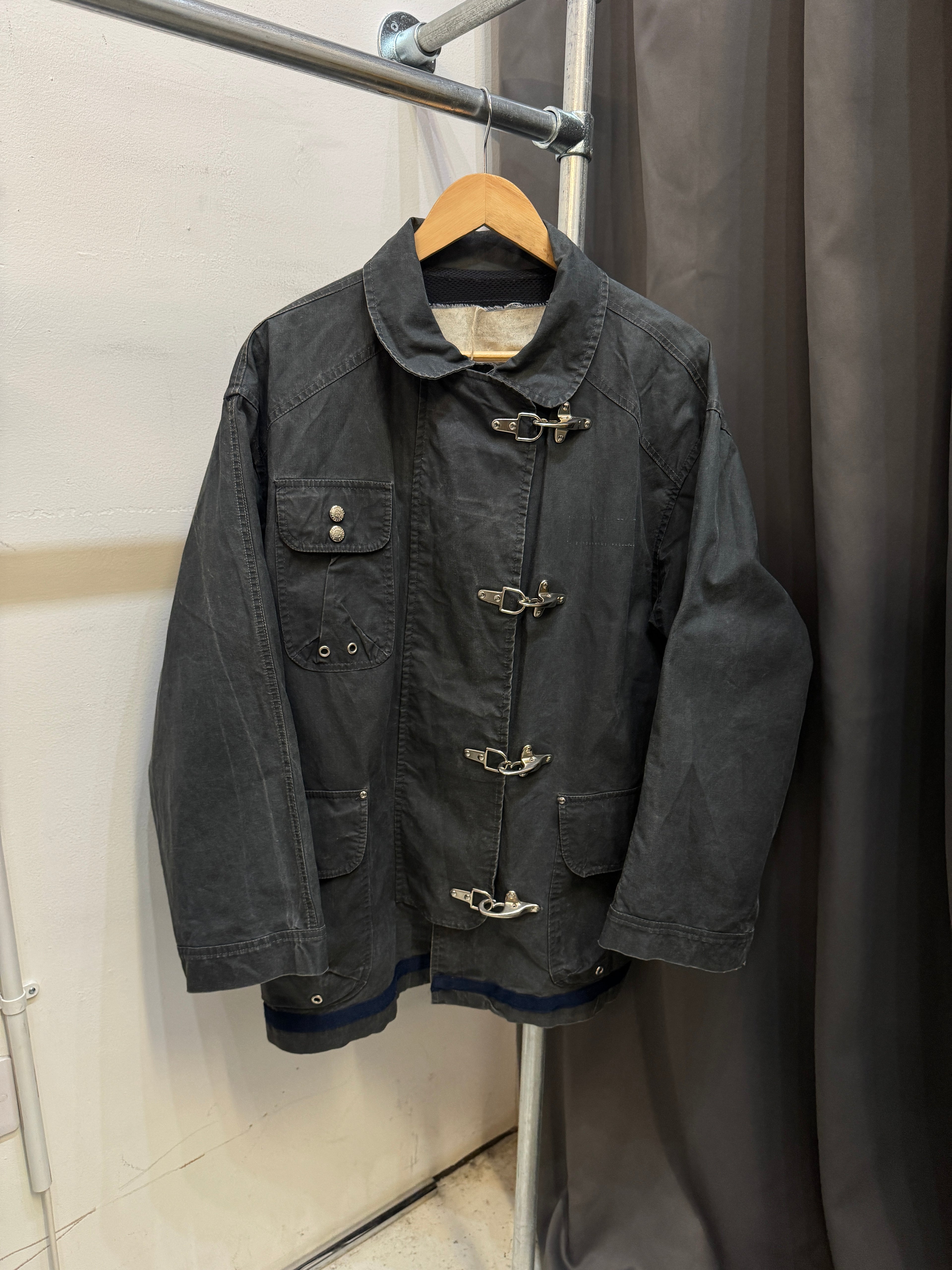 vintage fireman clasp jacket