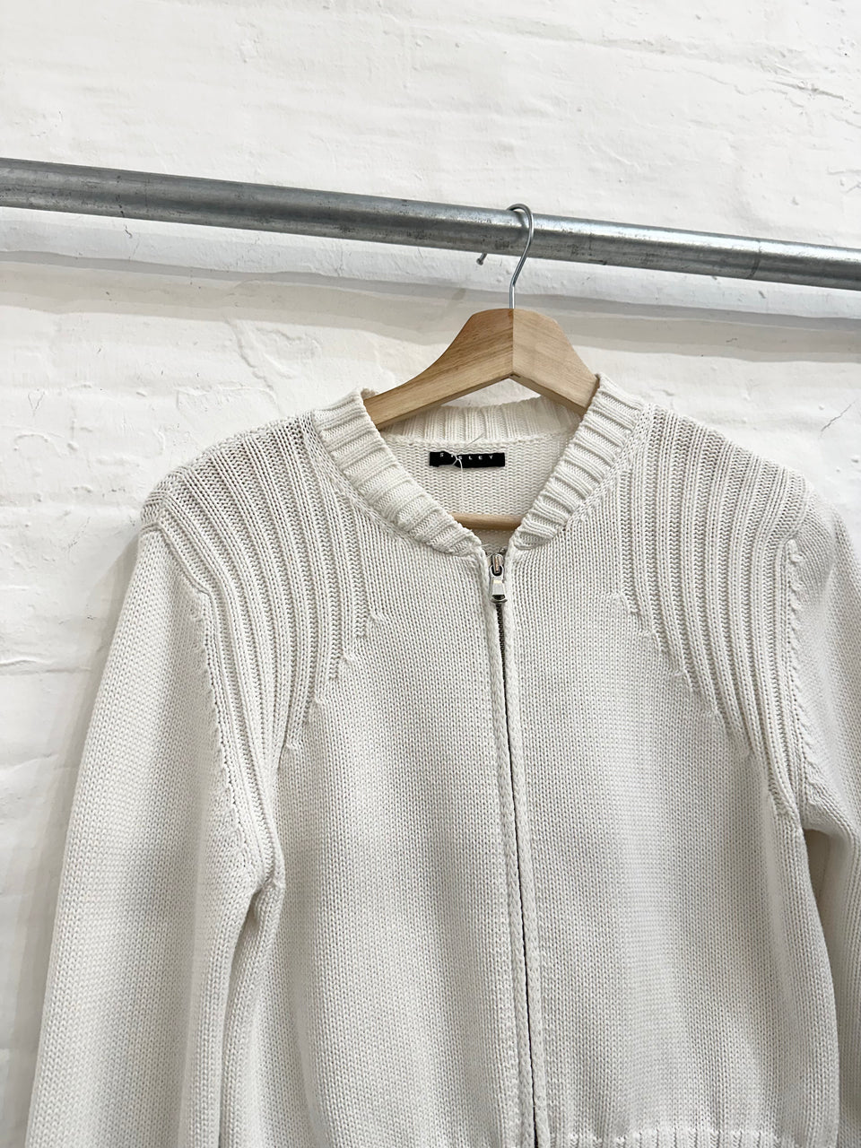 Sisley zip up knit