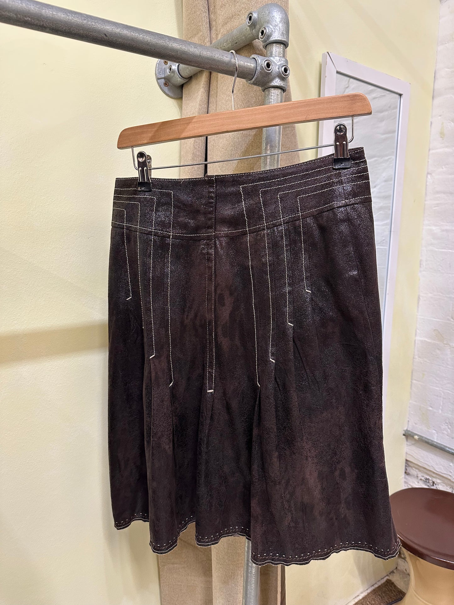Brown Skirt w28 23L