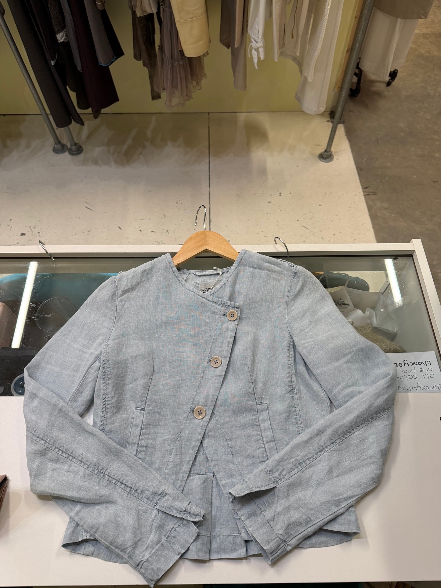 Asymmetric blouse small