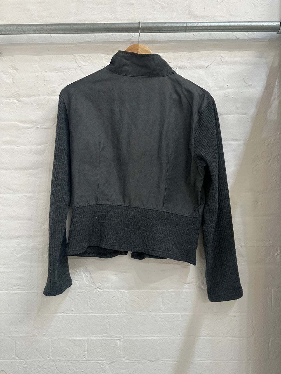 Asymmetrical zip jacket S/M