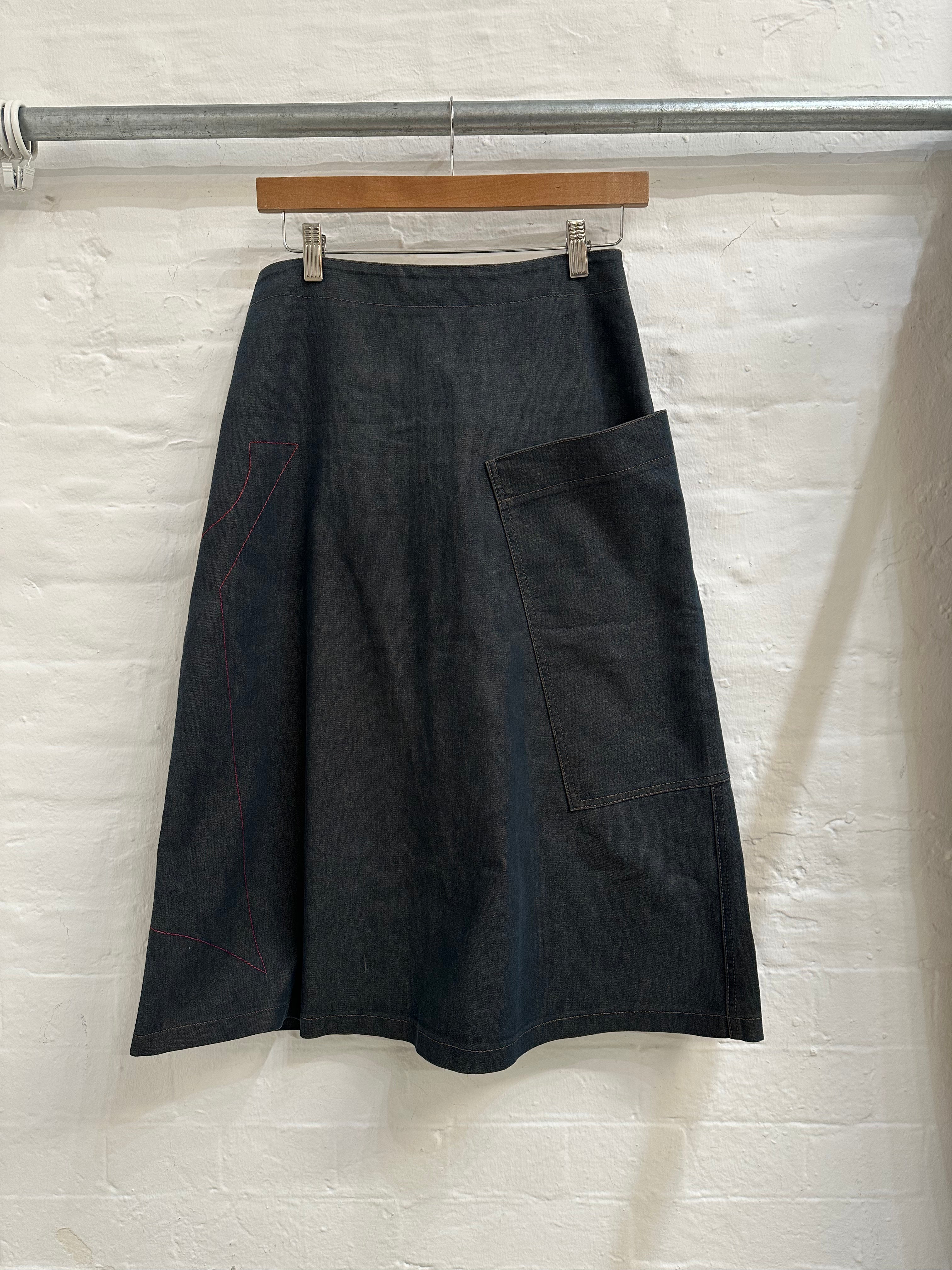 Cop copine midi skirt
