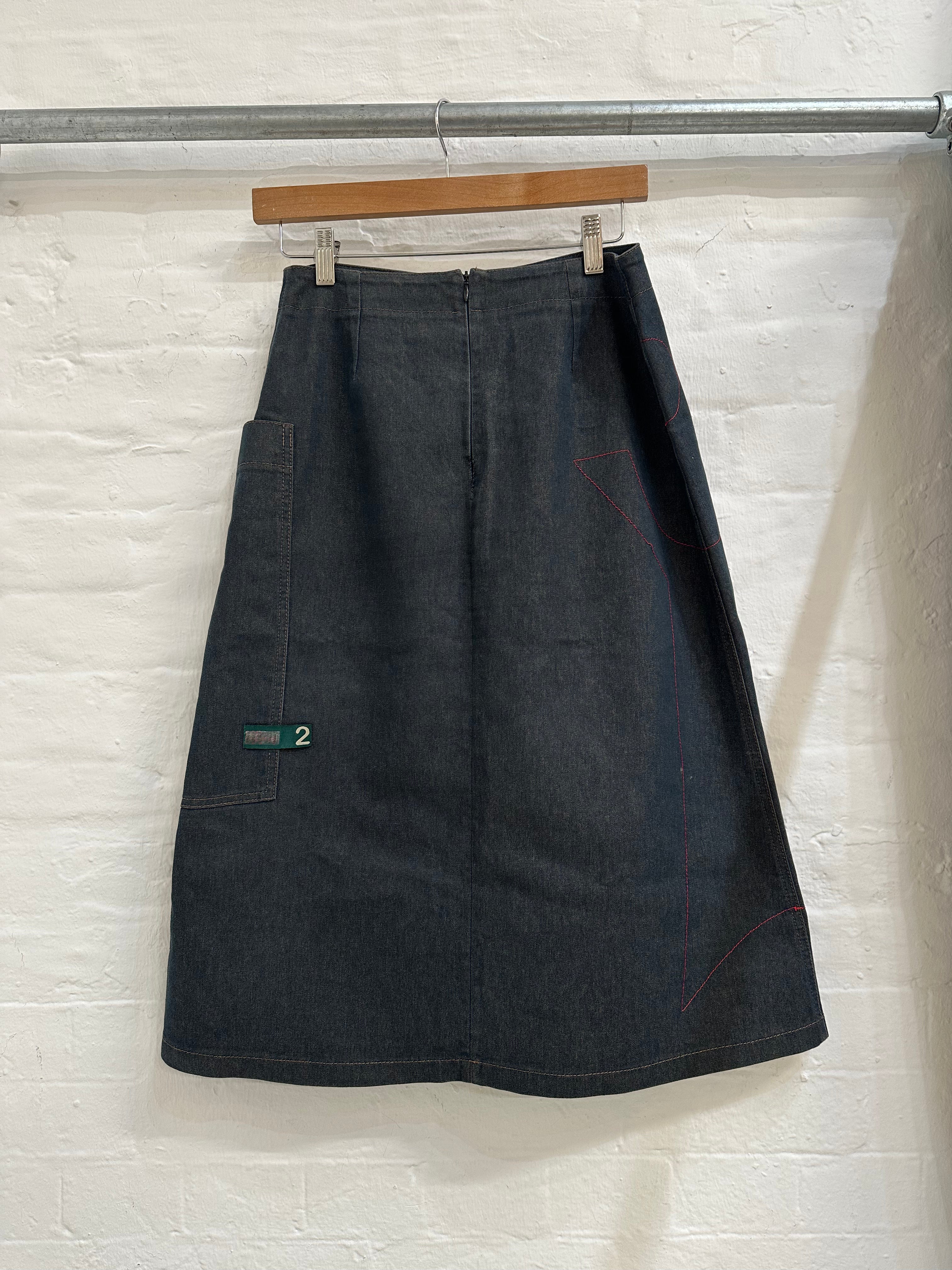 Cop copine midi skirt