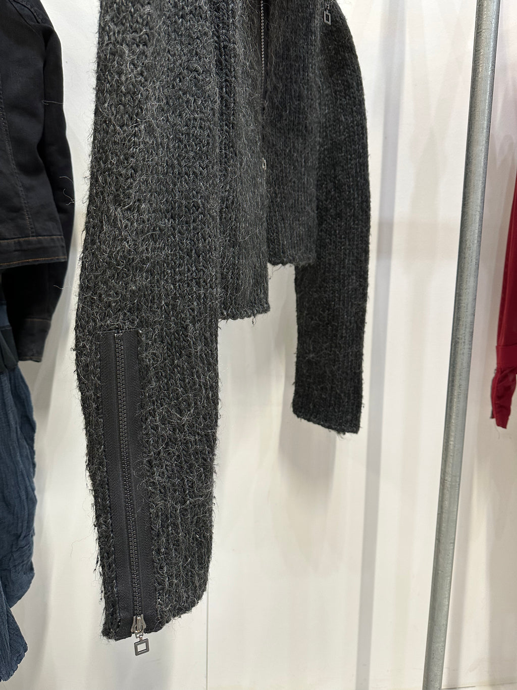 Sarah Pacini asymmetric knit