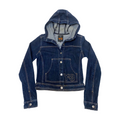 Y-3 denim hooded jacket