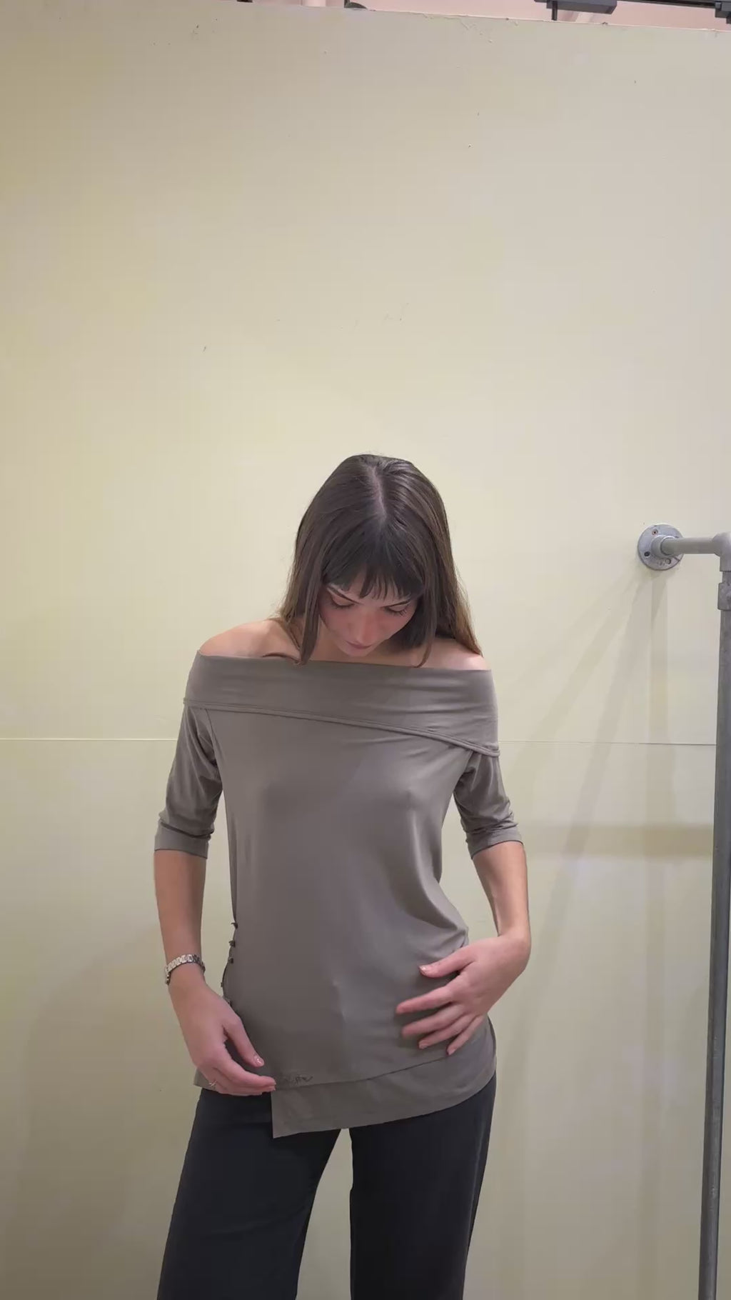 Cop copine tie back top M/L