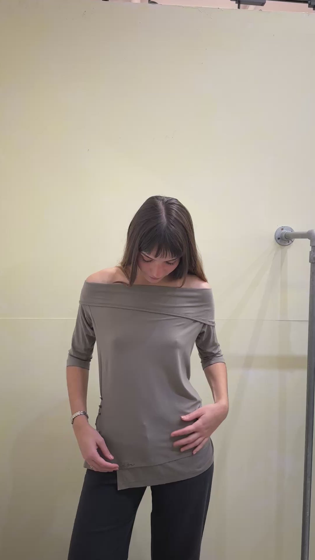 Cop copine tie back top M/L